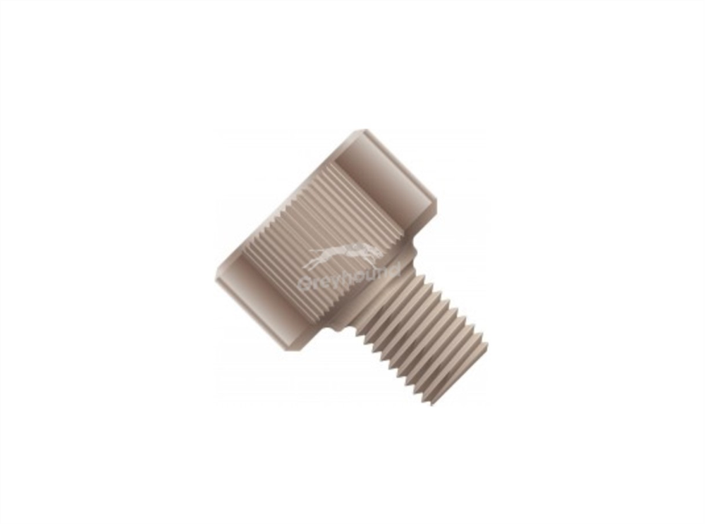 Picture of LiteTouch Male Nut PEEK 1/4-28 Natural, for 1/8"OD Tubing